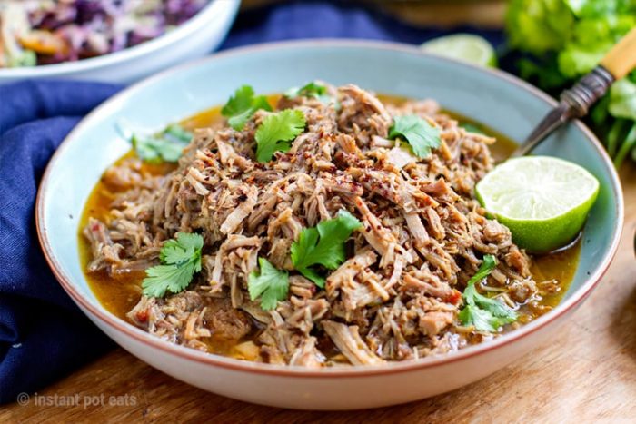 Instant Pot Pulled Pork (Barbacoa Inspired)