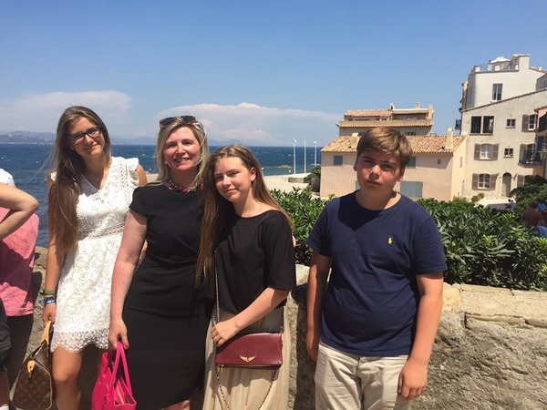 Click here to see a picture of my kids and me at the French Riviera :)