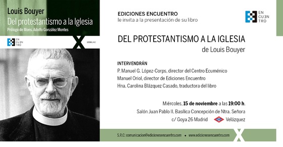 Invitación Del protestantismo a la Iglesia