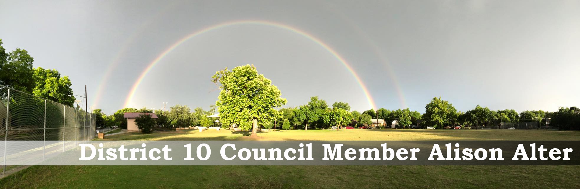 Ramsey Park banner