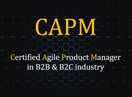 Certified Agile Product Manager in B2B & B2C industry