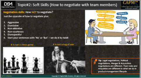 How NOT to negotiate in product management