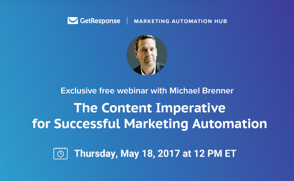 Free webinar with Michael Brenner