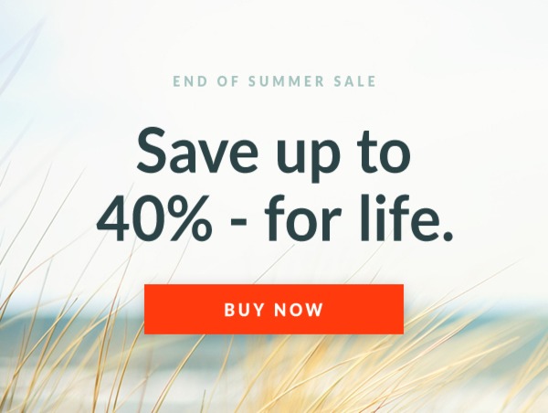GetResponse End of Summer Sale