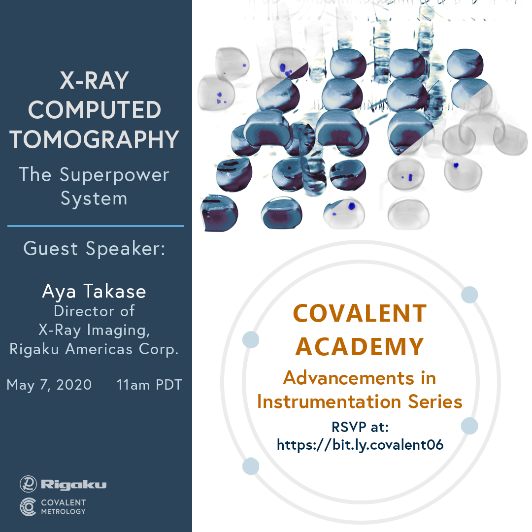 Covalent Academy X-ray Computed Tomography Webinar | Register Now