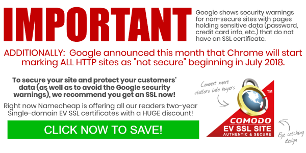 Get Your SSL Now