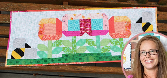 A table runner like Heather Valentine?  “There is something special about seeing my designs come to life and EQ8 was the missing piece! ...With the simple click of a button, I can change my color palette, switch up a layout and print off yardage in a flash.” –Heather Valentine (TheSewingLoftBlog.com) View all EQ8 features >