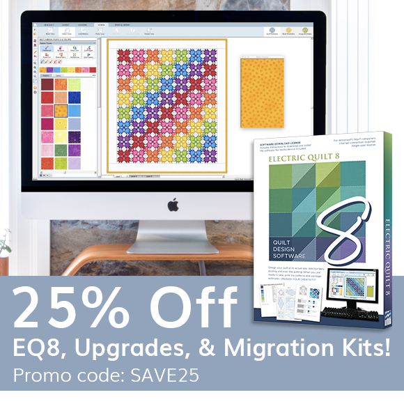 25% off EQ8, Upgrades and Migration Kits. Promo code SAVE25