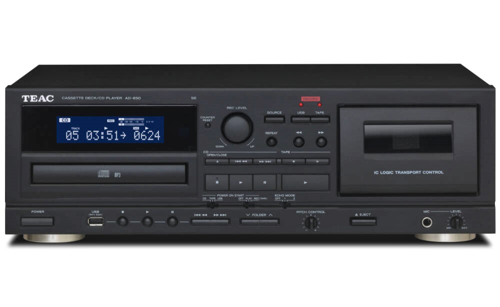 TEAC AD-850-SE Odtwarzacz płyt CD i kaset magnetofonowych